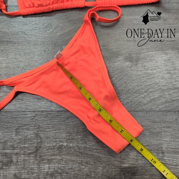 Aleumdr Adjustable Triangle Bikini Swimsuit Size S - Picture 3 of 4